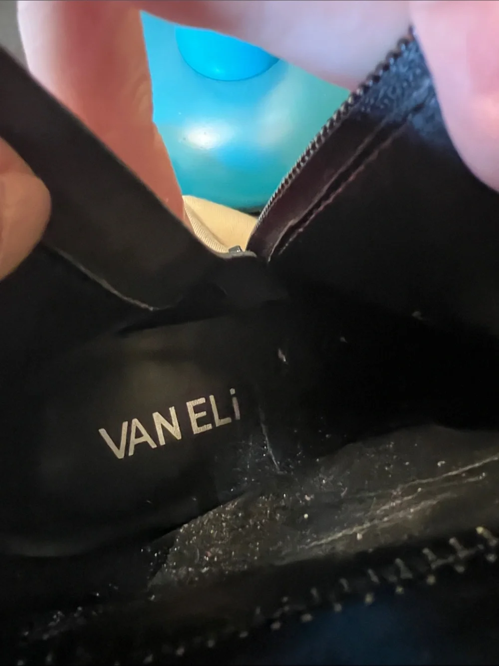 Vaneli Black Floral Embroidered Ankle Boots - Women's Ankle Boots Booties